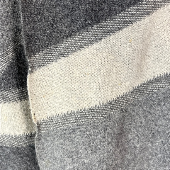Max Studio 2 Ply Cashmere Cardigan Womens Grey Open Front Sweater Size M *flaw - Picture 10 of 14